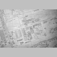 Zeche Brassert Lageplan Tagesanlagen Schacht 1-2 um 1957